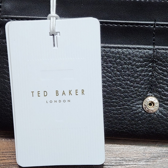 Ted Baker Blue Large Bobble Wallet - Picture 6 of 9
